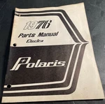 1976 Polaris Snowmobile Electra Parts Manual P/n 9910377 (074). Fixed Price $17.99.