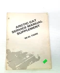Arctic Cat 1980 El Tigre Service Manual Supplement 0153-331 Artic. Fixed Price $10.00.