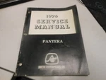 Vintage Arctic Cat Factory Service Manual 1976 Pantera 0153-087. Fixed Price $29.98.