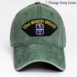 Embroidered U.s Army 172ND Infantry Brigade, Veteran Cap, Trucker Hat, Gift. Fixed Price $18.99.