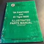 1984 Arctic Cat Panther & El Tigre 6000 Illustrated Parts Manual 2254-301 (899). Fixed Price $29.99.