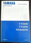 1998 Yamaha Snowmobile ( See Cover List) Owners Manual 8CY-28199-11 Near Mint. Fixed Price $19.97.