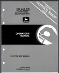 1980 John Deere 340 & 440 Trailfire Snowmobile Owner Service Manual 42 Pages. Fixed Price $19.95.