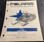 1986 Polaris Snowmobile Long Track Parts Manual P/n 991094 29 Pages (P31). Fixed Price $19.99.