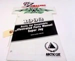 Arctic Cat Snowmobile Parts Manual 1992 Super Jag Oem # 2254-747. Fixed Price $14.99.