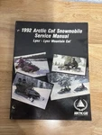 1992 Arctic Cat Lynx Mountain Snowmobile Service Manual P/n 2254-735. Fixed Price $20.99.