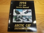 1994 Arctic Cat Snowmobile Ext 580 Service Manual, 2255-006. Fixed Price $30.00.