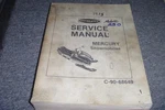1975 Mercury Rocket Lightning 440 Max M/x Snowmobile Service Manual C-90-68649XZ. Fixed Price $125.78.