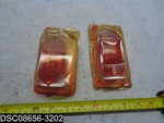 QTY=2: V135R Peterson 4.125" X 2" Oblong Clearance Lights 044464903644. Fixed Price $12.84.