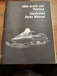 1990 Arctic Cat Snowmobile Parts Manual Pantera 2254-567. Fixed Price $12.00.