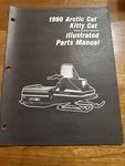1990 Arctic Cat Snowmobile Kitty Illustrated Parts Manual P/n 2254-561 M301. Fixed Price $5.00.