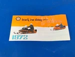 Vintage 1972 Ariens Arrow Snowmobile Advertising Brochure Pamphlet Original Vtg. Fixed Price $8.99.
