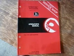 John Deere Sprintfire Snowmobile Owner Operator Maintenance Manual OM-M69631. Fixed Price $88.41.