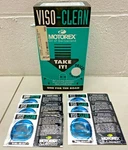 Motorex Viso-clean Visor & Helmet Cleaning Cloths Wipe Kit 6-PACK. Fixed Price $8.95.