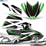 Snowmobile Graphics Decal Sticker For Arctic Cat Series 07-11 Rb Logs. Fixed Price $159.95.