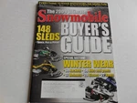 Snowmobile Magazine 2009 Ultimate Buyers Guide Ski-doo Polaris Yamaha Arctic Cat. Fixed Price $5.75.