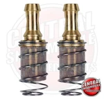 2X Snowmobile Watercraft Fuel In-tank Gas Filter With Check Valve 1/4" Ski-doo. Fixed Price $17.95.