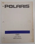 1985 Polaris Long Track Snowmobile Parts Catalog Manual Book. Fixed Price $15.00.