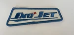Vintage Snowmobile Sew On Patch Snojet Blue. Fixed Price $15.00.