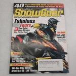 Snowgoer Magazine Vacation Guide January 2008 Ski Doo Mx 800R Snowmobile. Fixed Price $14.95.