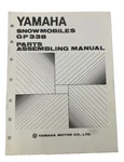 Very Good Used Vintage Yamaha GP338 Snowmobile Parts Assembling Manual. Fixed Price $27.99.