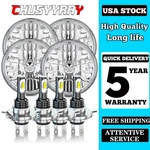 4PCS 5-3/4" 5.75" Led Headlights Hi/lo Beam For Lincoln Continental 1958-1979. Fixed Price $89.98.