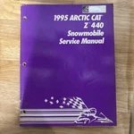 Oem Arctic Cat 2255-130 1995 Z440 Snowmobile Service Manual. Fixed Price $19.99.