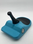Zipfy Freestyle Mini Luge Lightweight Downhill Alpine Race Snow Sled Blue NO.03. Fixed Price $15.99.