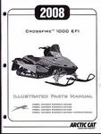 2008 Arctic Cat Crossfire 1000 Efi Snowmobile Parts Manual P/n 2257-993 (216). Fixed Price $28.59.