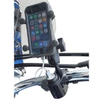 Gears Dual Usb Charger 1" Ball Mount Chrome 100366-15. Fixed Price $54.00.