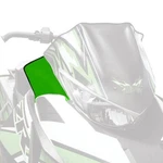 Arctic Cat, Windshield Side Deflectors Pride Green 6639-516, 12-18 Zr Xf M. Fixed Price $41.99.