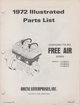 1972 Arctic Cat Snowmobile Engine Kawasaki T1A-R1A Free Air Parts Manual (081). Fixed Price $26.38.