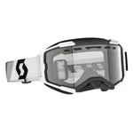 Scott Fury Snow Cross Prem Bla/whi Clear Lens 278605-7702043. Fixed Price $69.00.