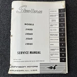 Skeehorse 1966 Johnson Snowmobile 112505 Manual J1400 J2060 J1560 J2065 Omc. Fixed Price $100.00.