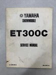 1978 Yamaha ET300C Snowmobile Service Manual LIT-12618-00-15. Fixed Price $10.00.