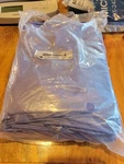 Ansell Edmont 12PK Bib Aprons Blue One Size Fits Most Protective Clothing 3RYT3. Fixed Price $20.00.