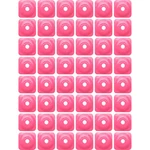 Woodys Square Grand Digger Aluminum Support Plates - 5/16IN. Pink (48PK.). Fixed Price $106.07.