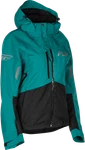 Fly Racing 470-5212XL Women's Carbon Jacket Deep Lake/black. Fixed Price $339.95.