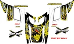 Ski Doo Snowmobile Wrap Rev Mxz 440 Lc, 07 Factory Reproduction Decal Kit. Fixed Price $200.00.