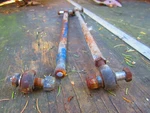 1972 Arctic Cat Panther Tie Rod Assemblys 0110-080 (chassis Model 0110-447). Fixed Price $35.00.
