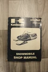 Genuine Oem Kawasaki Service Manual 1981 Intruder Snowmobile A4. Fixed Price $9.99.