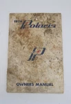 Polaris 1974 Tx Colt Electra Snowmobile Owner's Manual Oem Part No. 9910224. Fixed Price $18.00.