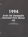 1994 Arctic Cat Snowmobile Jag Illustrated Parts Manual P/n 2254-975. Fixed Price $24.19.