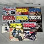 Motorcyclist Magazine 1980 Lot Of Harley-davidson Honda Yamaha Kawasaki Suzuki. Fixed Price $39.99.