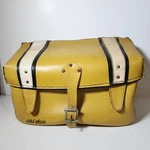 Vintage 1970S Leather Ski-doo Snowmobile Winter Saddle Bag Cargo Trunk Gd 605/9. Fixed Price $199.99.