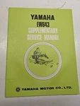 Yamaha Supplementary Service Manual EW643 1972 Snowmobile Repair Assembly. Fixed Price $18.89.