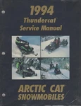 1994 Arctic Snowmobile Thundercat Service Manual P/n 2255-010. Fixed Price $52.99.