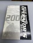 Arctic Cat Manual Oprs 2000 Snow 2256-141. Fixed Price $24.95.