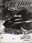 1998 Ski-doo Snowmobile Shop Supplement Manual Mx Z P/n 484 0702 00 (540). Fixed Price $26.99.