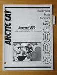 2005 Arctic Bearcat 570 Snowmobile Parts Manual P/n 2257-139. Fixed Price $12.99.